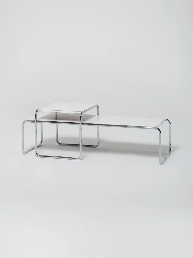 Laccio Coffee Table Set / White