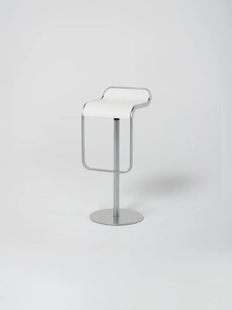 LEM Bar Stool / White