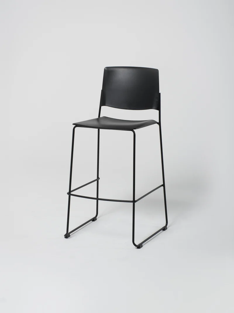 High Stool 2 / Black