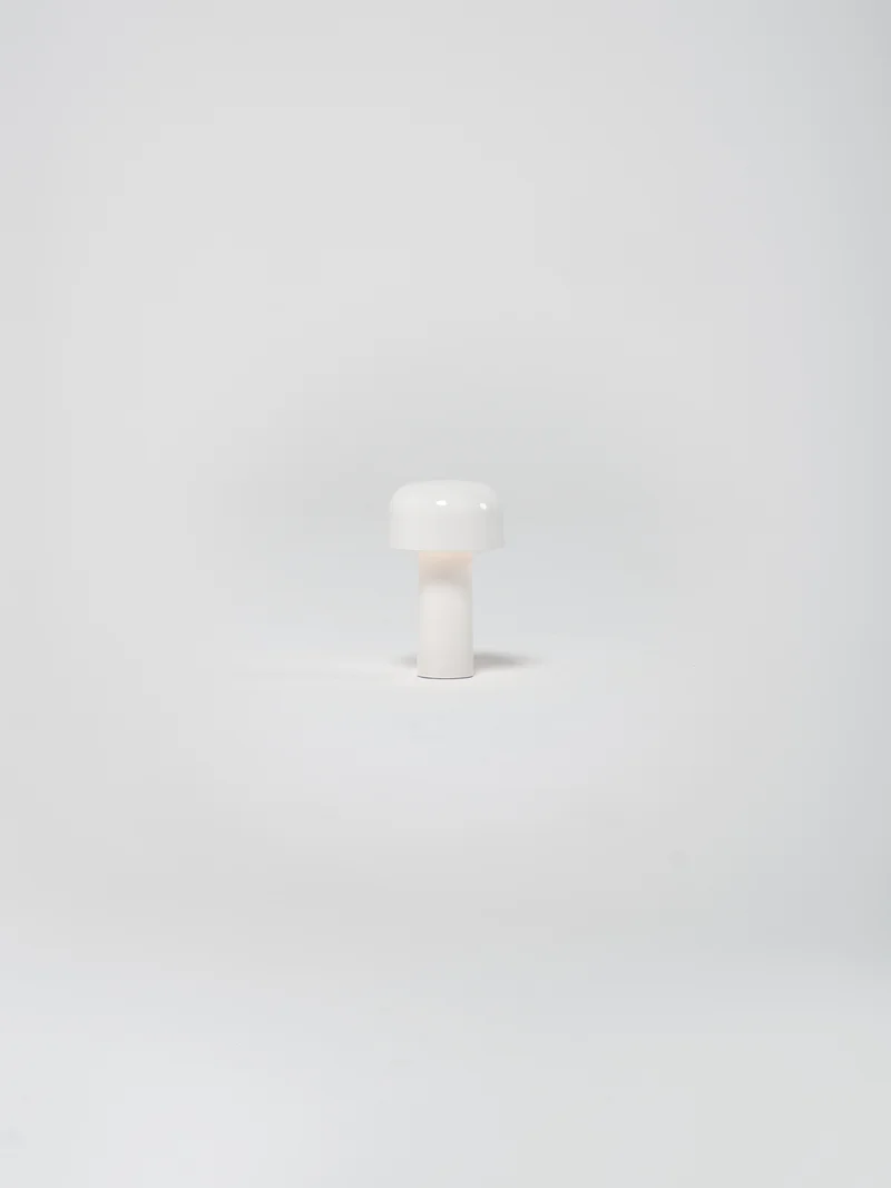 Bellhop Table Lamp / White
