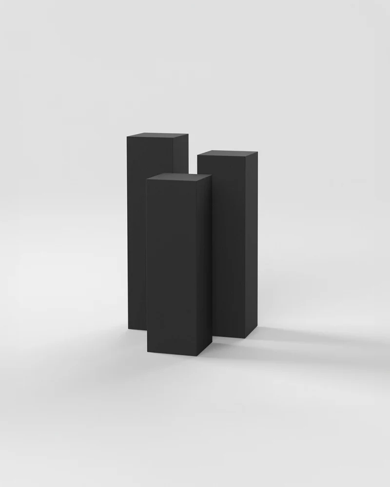 Cube Set 1 / 30cm / Black