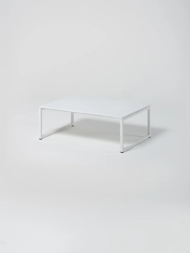 Coffee Table 14 / White | White Concrete