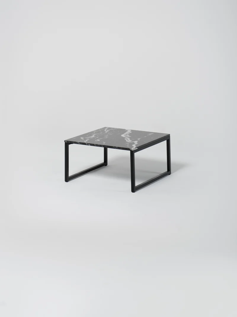 Coffee Table 7 / Black | Square | Nero Marquina