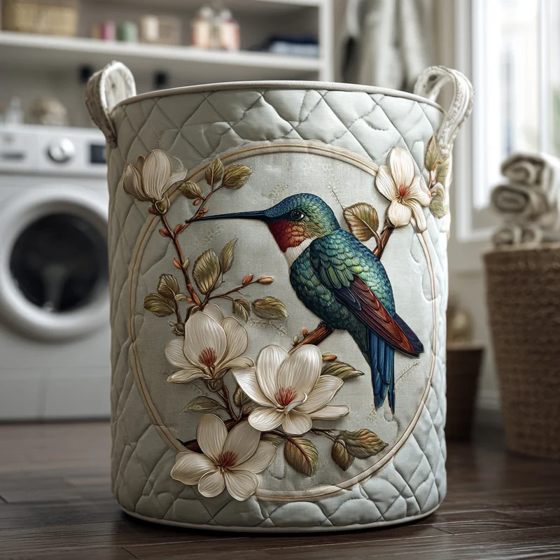 Hummingbird | Handmade Laundry Basket