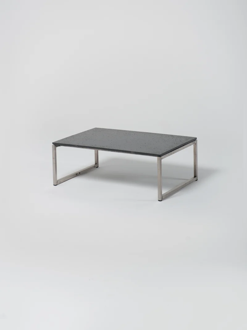 Coffee Table 3 / Stainless Steel | Anthracite Concrete