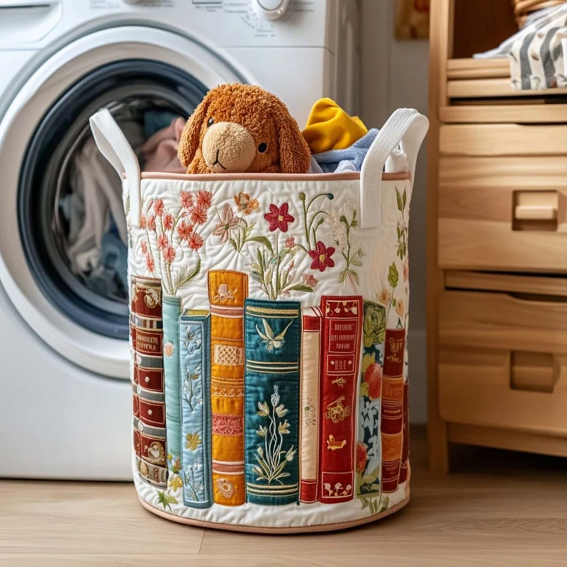 Escape Between The Pages | Handmade Laundry Basket