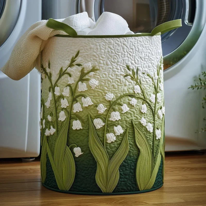 Lily of the Valley | Handmade Laundry Basket