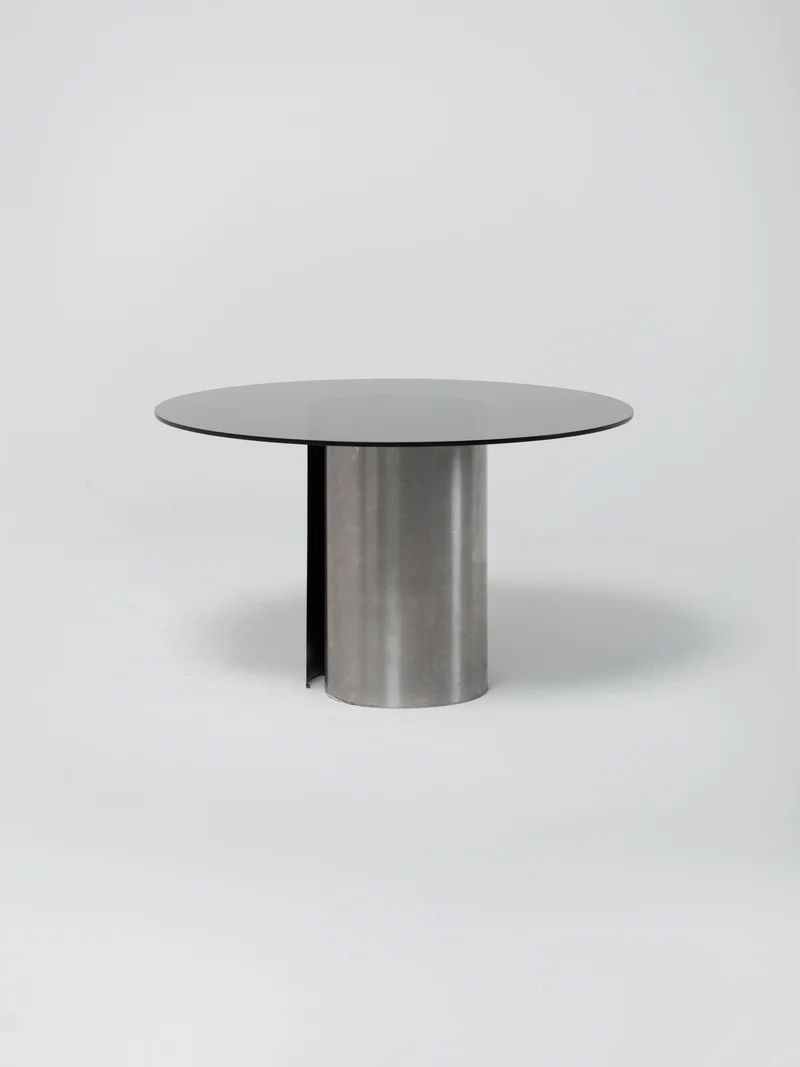 Steel Round Table