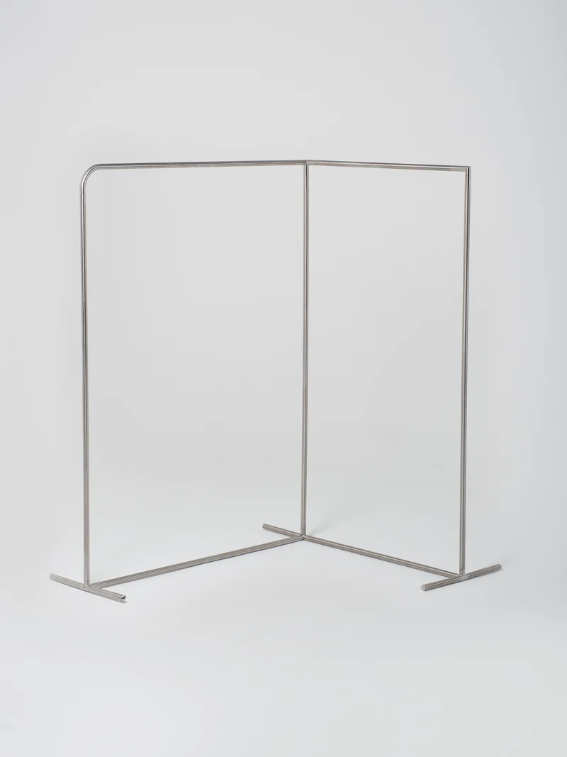 Corner Rail / Stainless Steel | Left