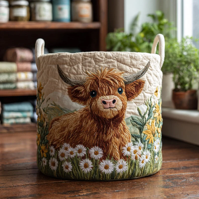 Highland Charm | Handmade Laundry Basket