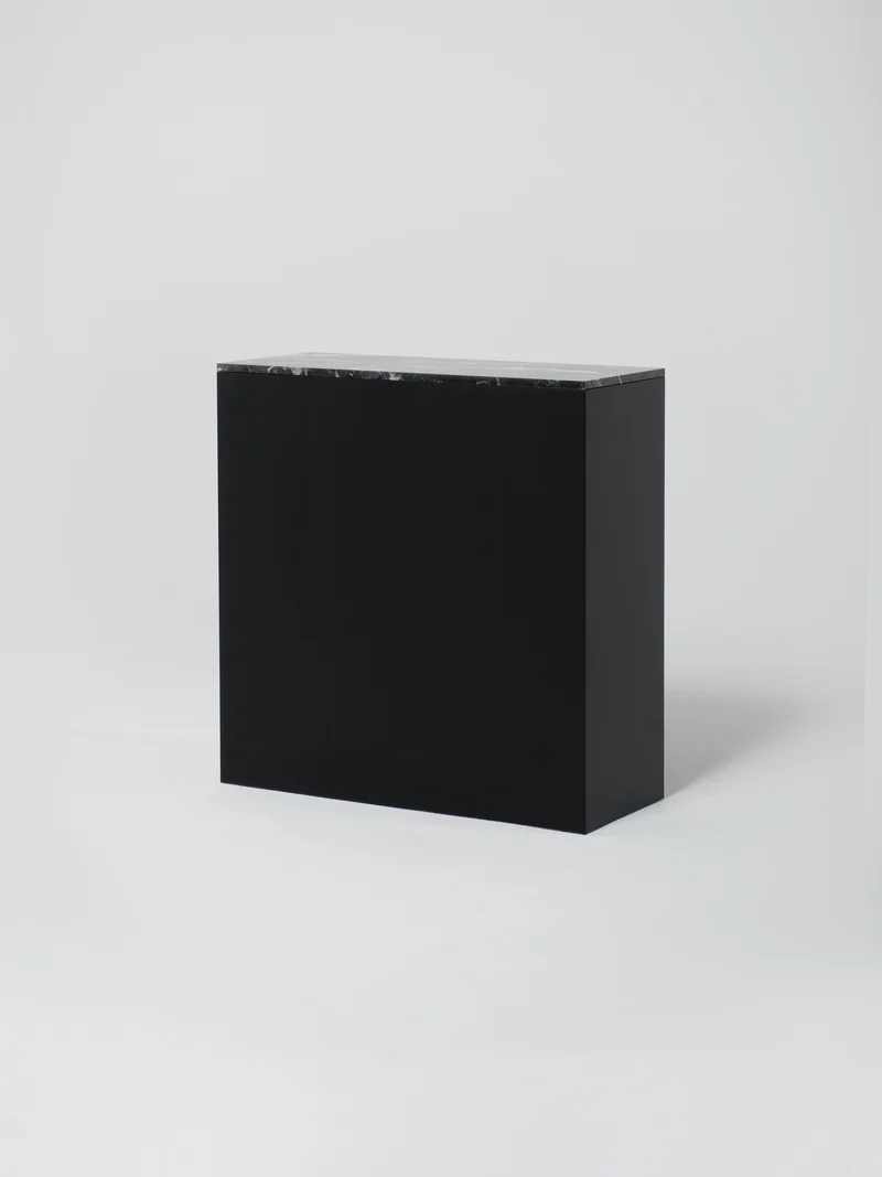 Cube 9 / 100x40x100cm / Black / Nero Marquina