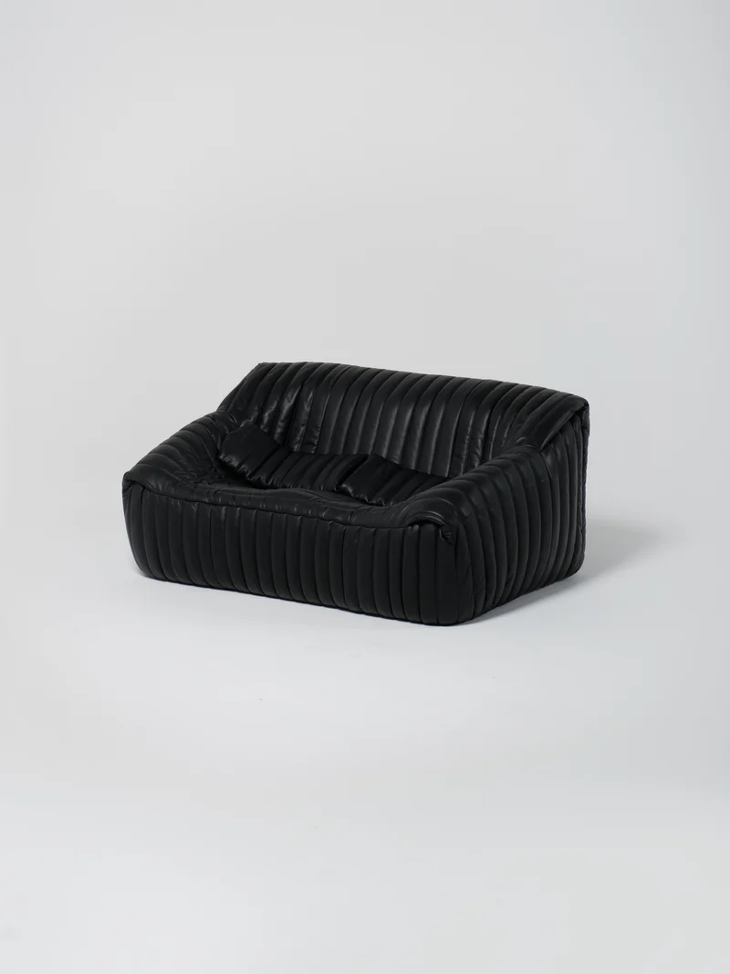 Sandra Sofa / Black | 2-Seater