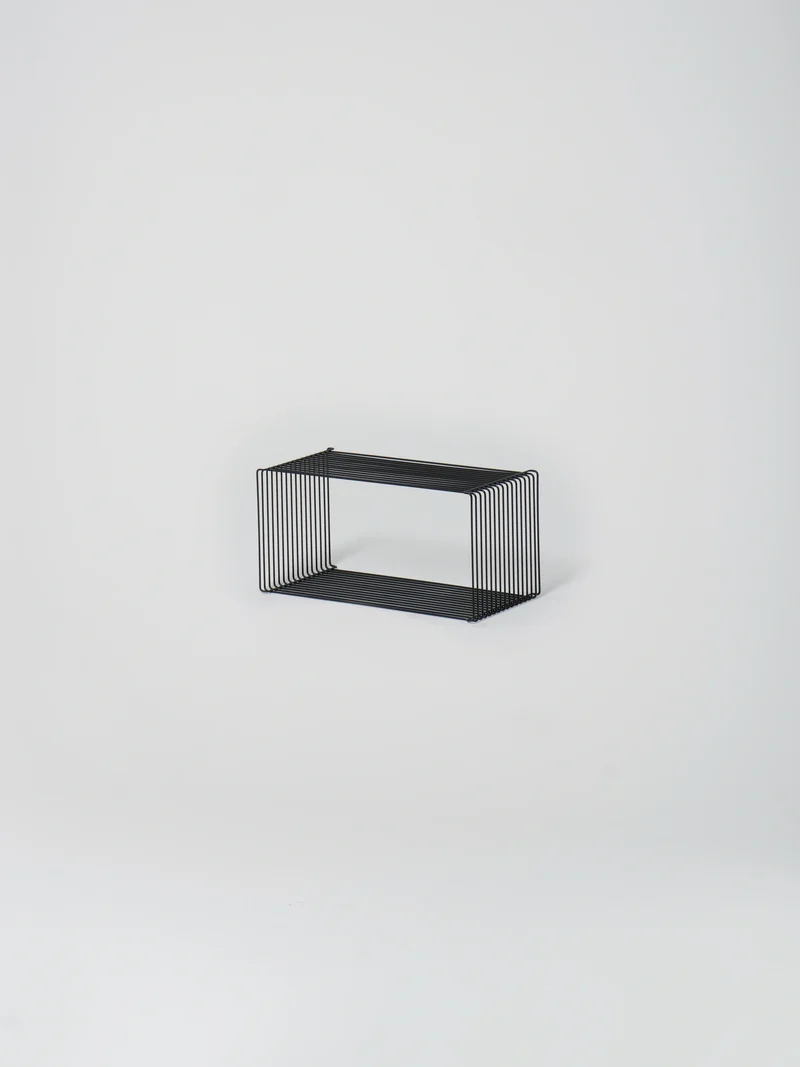 Panton Wire Shelf / Double Module | Black