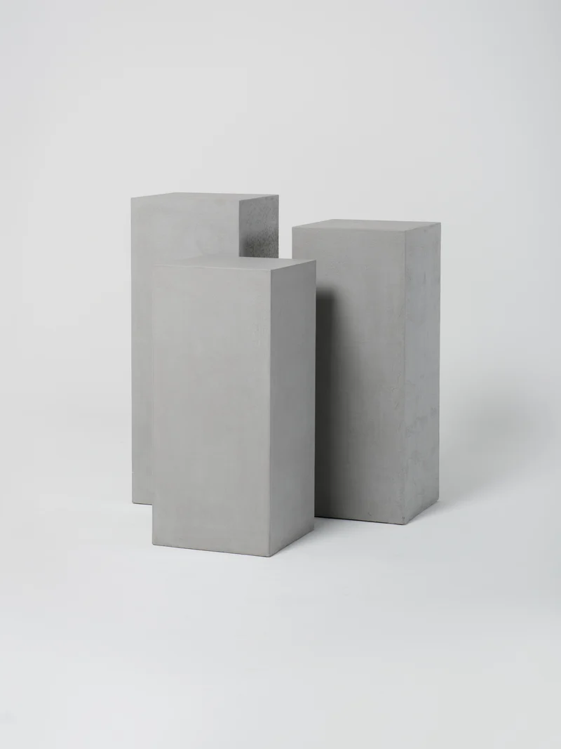 Cube Set 6 / 45cm / Concrete