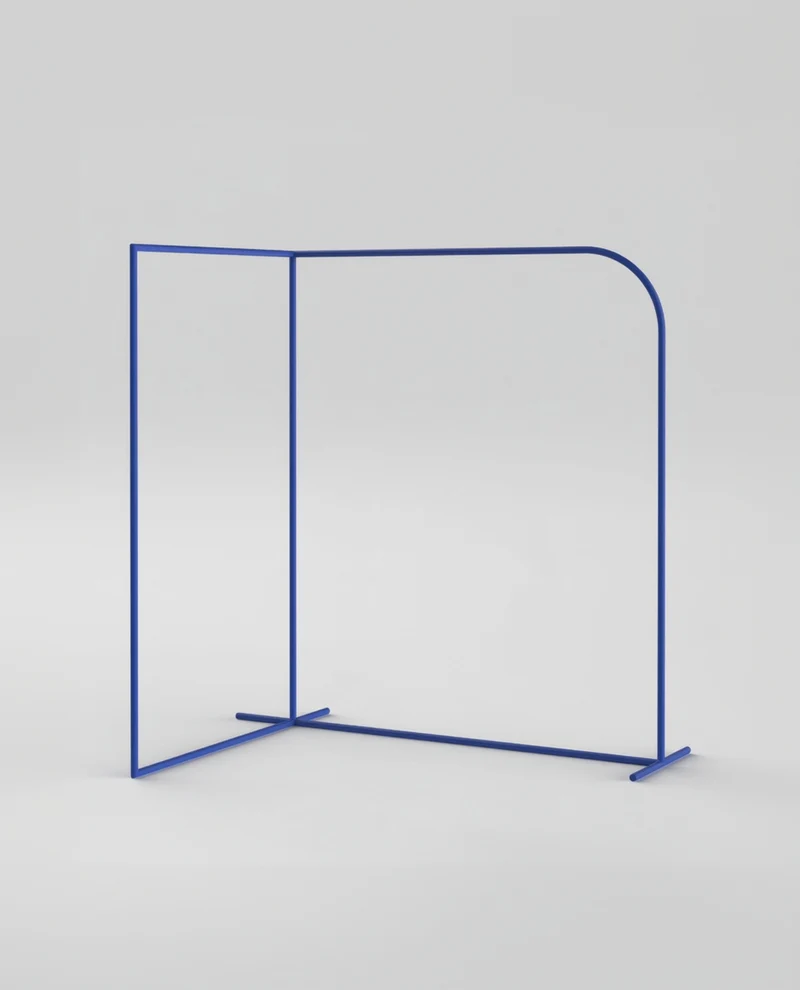 Corner Rail / Cobalt | Right