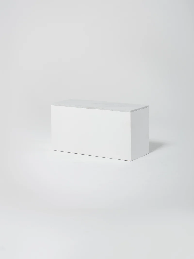 Cube 11 / 100x40x50cm / White / Bianco Carrara