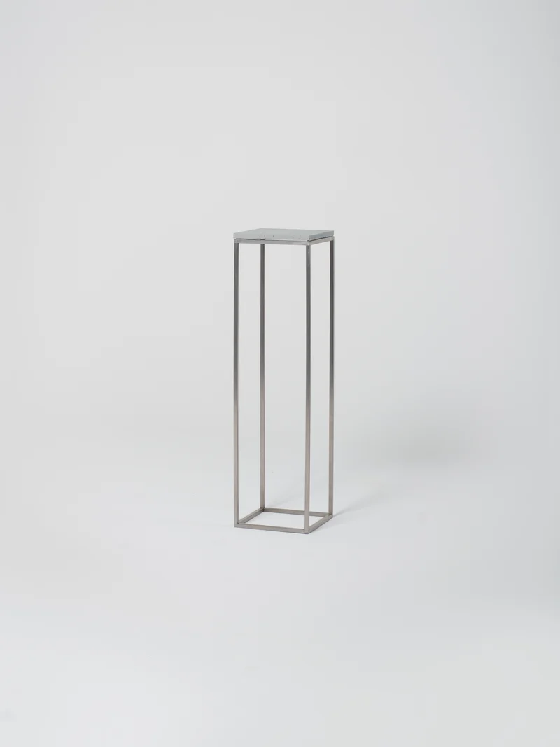 Podium 7 / 30cm Square / Stainless Steel / Architectural Concrete
