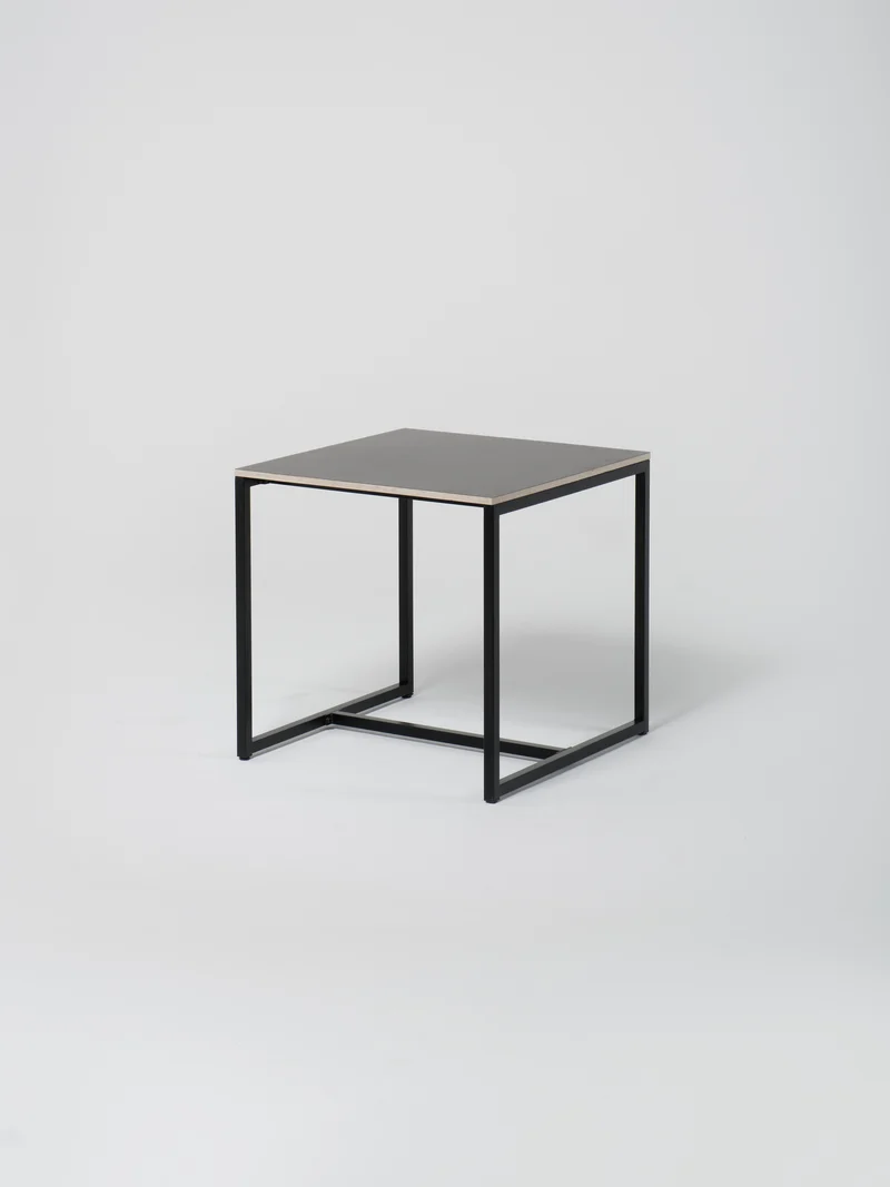 Table 11 / Square / Black / Black Plywood