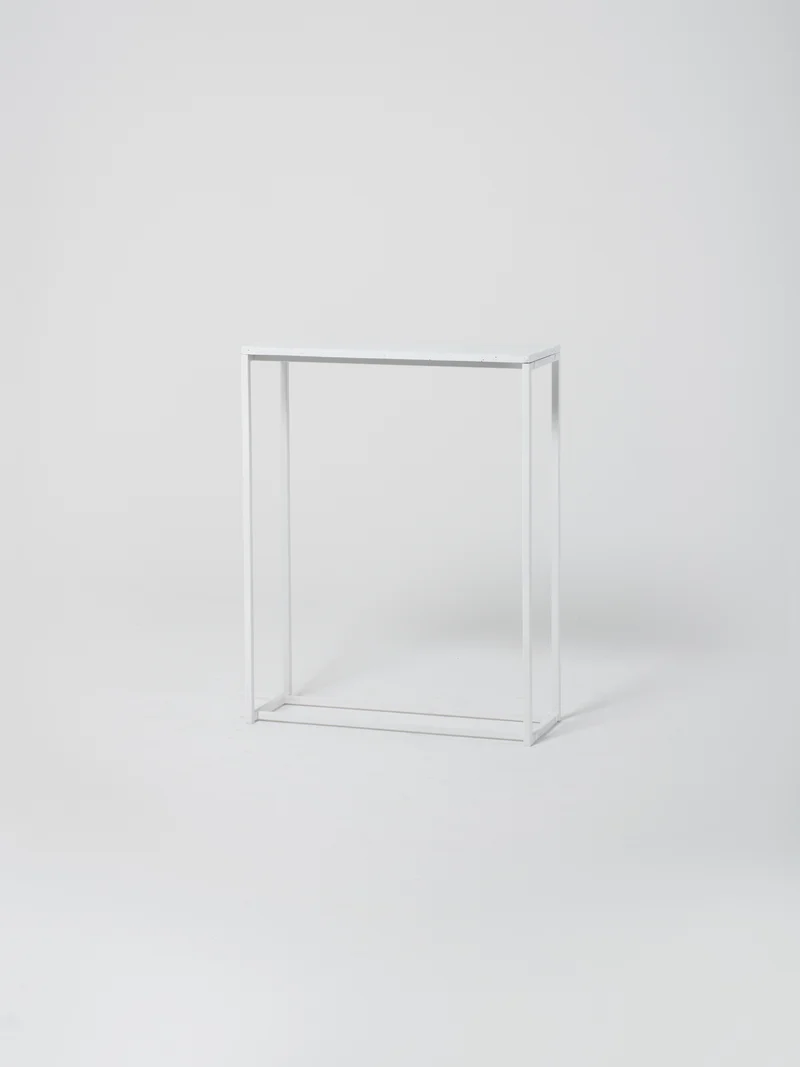 Console 8 / 80cm x 30cm | White Concrete