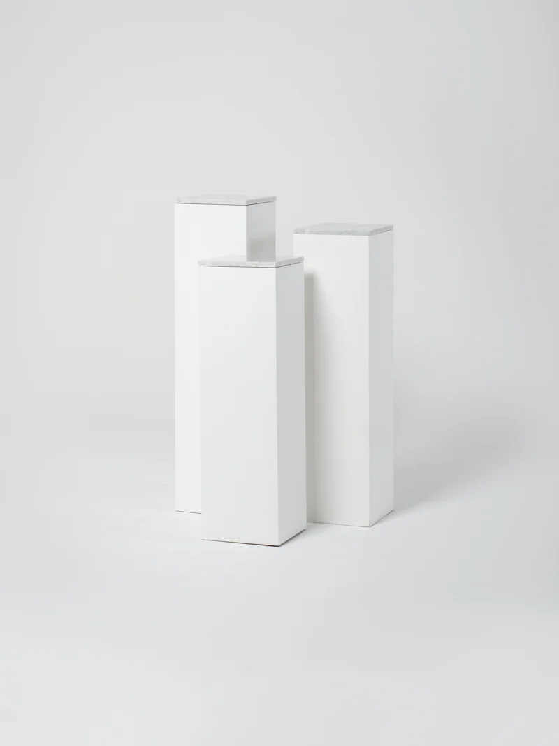 Cube Set 1 / 30cm / White / Bianco Carrara