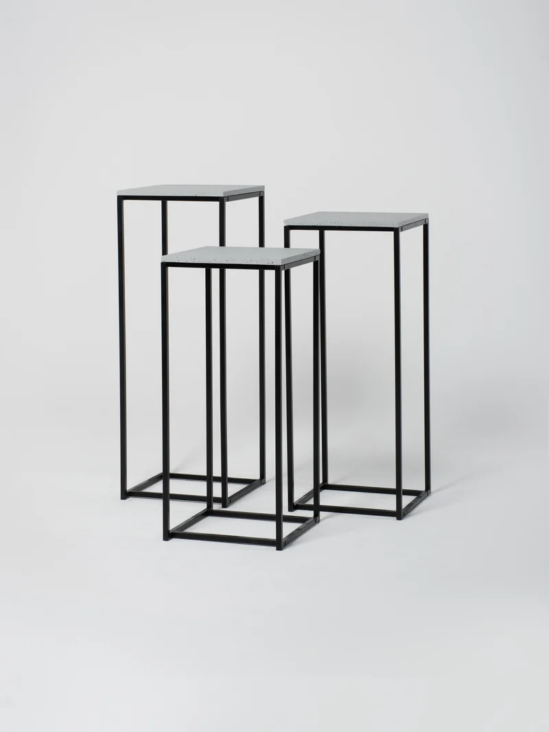 Podium Set 6 / 45cm Square / Architectural Concrete