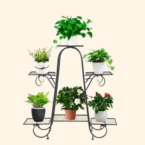 Etagère plante fer forgé vintage