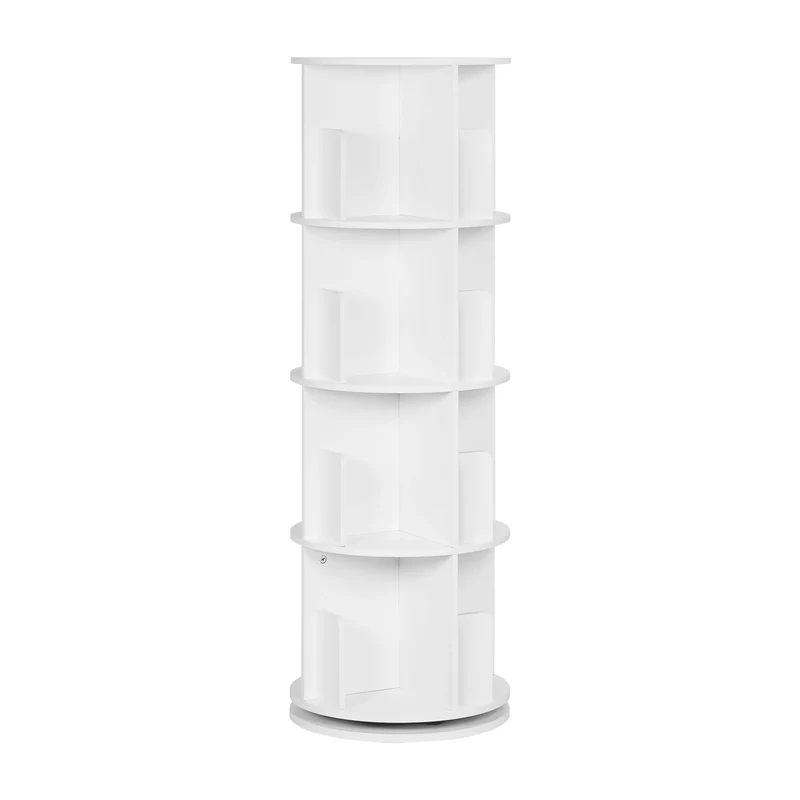 Bibliothèque rotative 360 à 4 plateaux