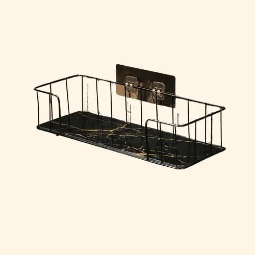 Etagère murale design décorative avec planche veinée