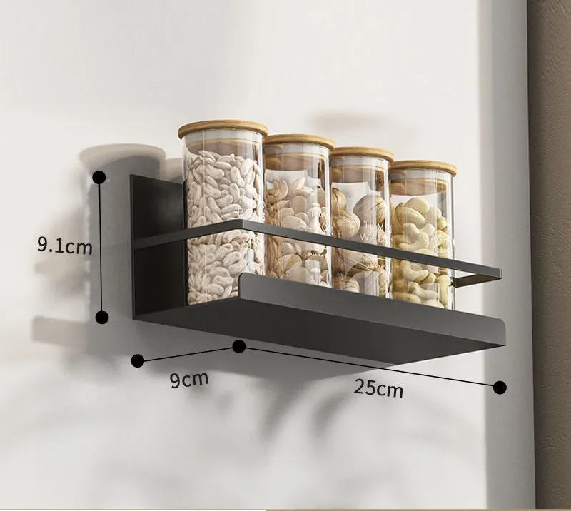 Etagère magnétique cuisine métallique