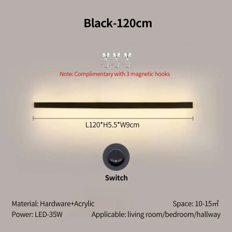 Etagère murale lumineuse led déco