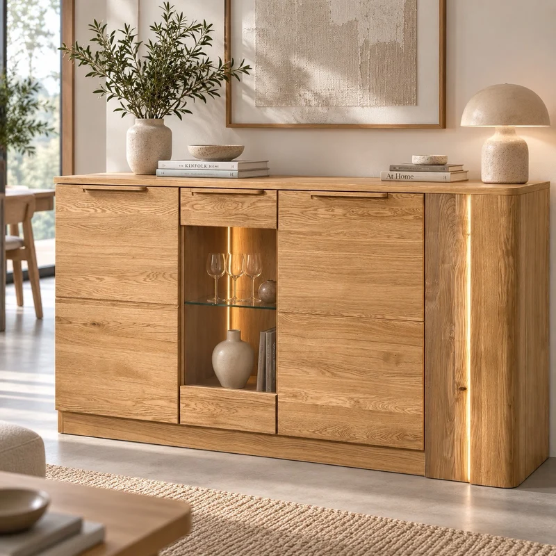 Commode en chêne LONDRES 45 | LoftStory