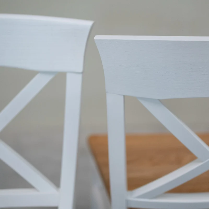 Lot de 2 ou 4 chaises de salle à manger en bois massif Lausanne | NordicStory