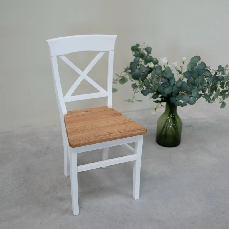 Lot de 2 ou 4 chaises de salle à manger en bois massif Lausanne | NordicStory
