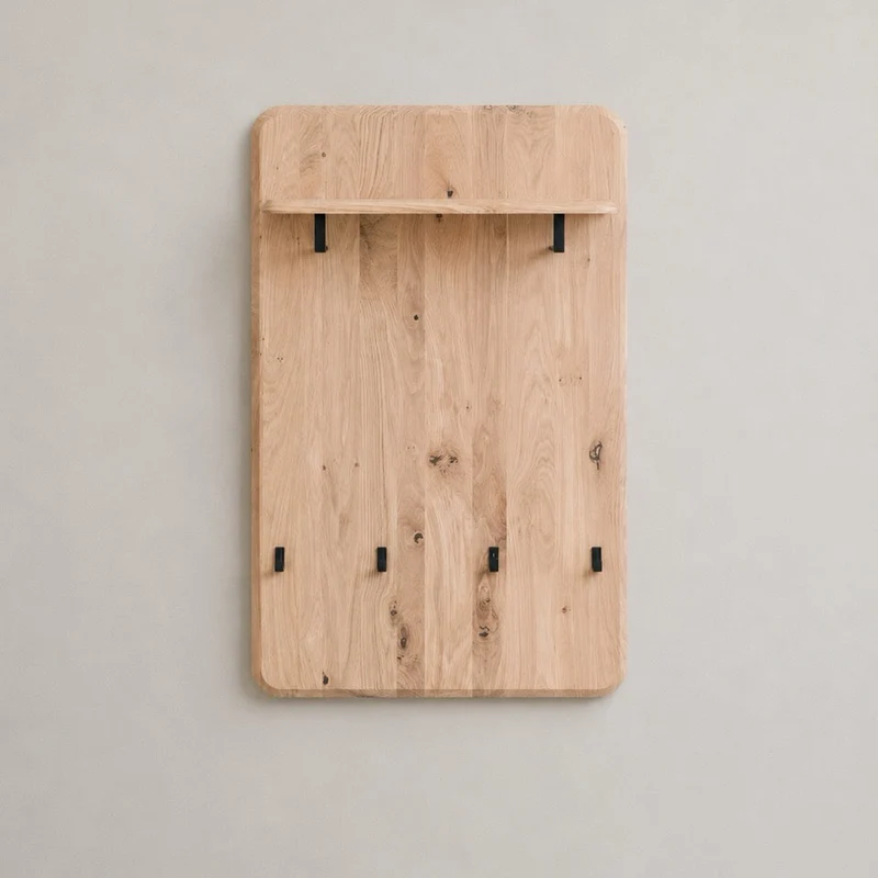 Porte-manteau SWEDEN en bois massif | NordicStory
