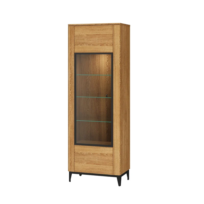 Vitrine en chêne OPORTO 10 | LoftStory