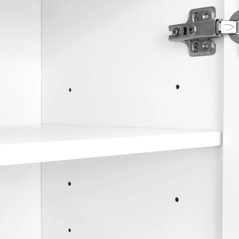 Vestiaires à l'entrée et meuble à chaussures avec banc et coussins, 2 tiroirs et 4 portes SCROCON