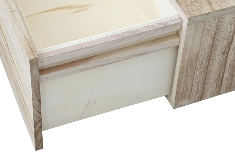Étagère murale à tiroir style vintage shabby 21x46x30cm brun naturel 04_0005174