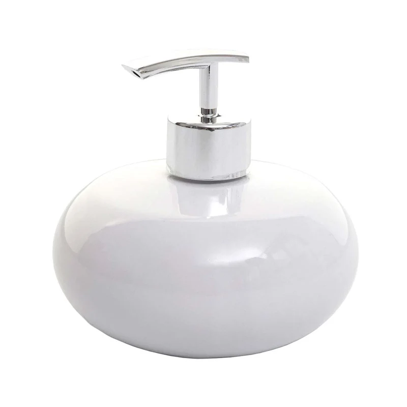 Set de 5 accessoires de salle de bain en céramique pour salle de bain blanc 04_0003582