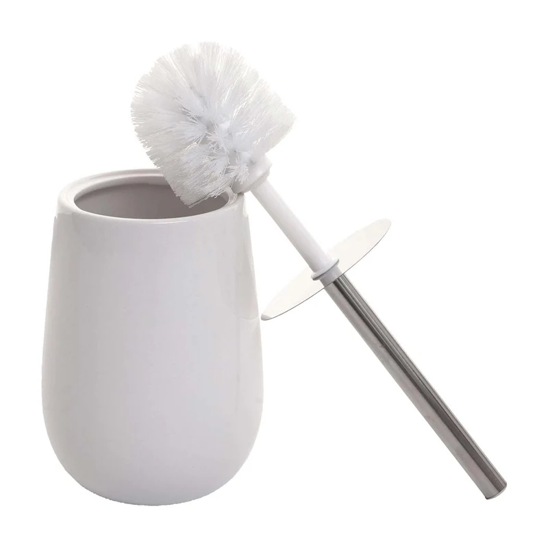 Set de 5 accessoires de salle de bain en céramique pour salle de bain blanc 04_0003582