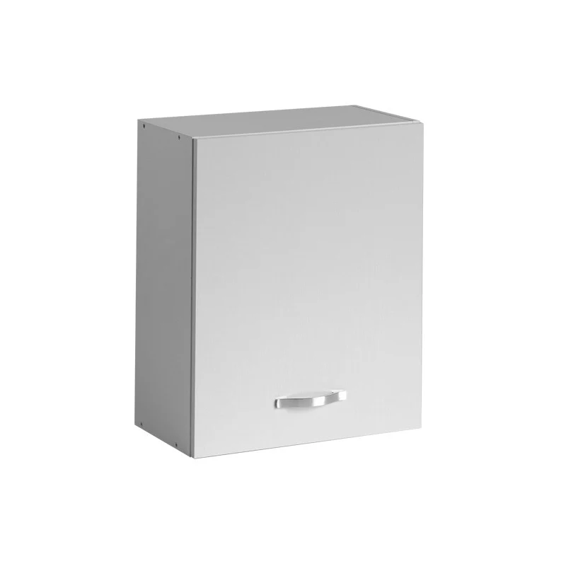 Meuble Haut de Cuisine Modulaire Blanc Frêne 1 Porte 60x32xH 72