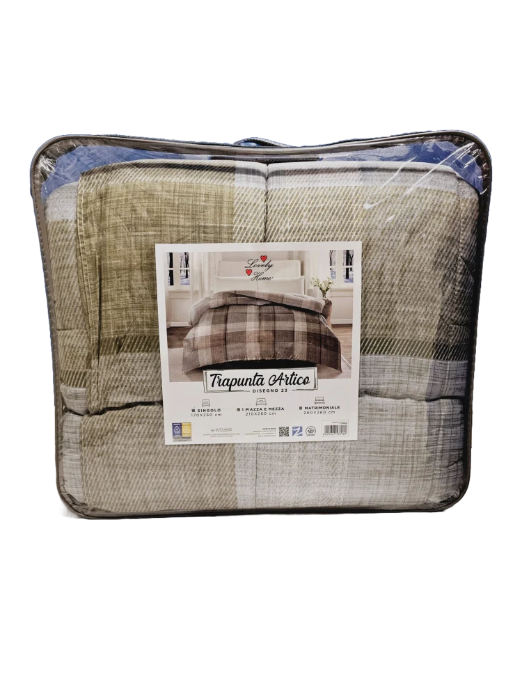 Couette Arctique - 170 x 260 cm - Lavable à 30° - Différents motifs