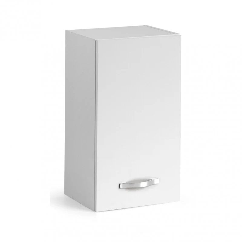 Meuble Haut de Cuisine Modulaire Blanc 1 Porte 40x32xH 72