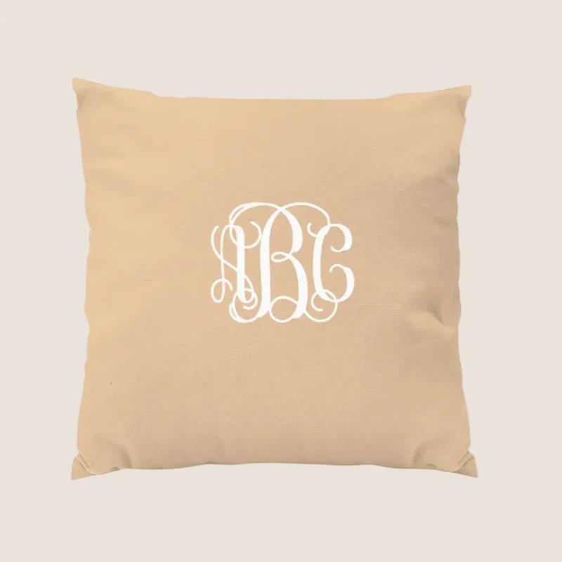 Custom Pillow with monogram