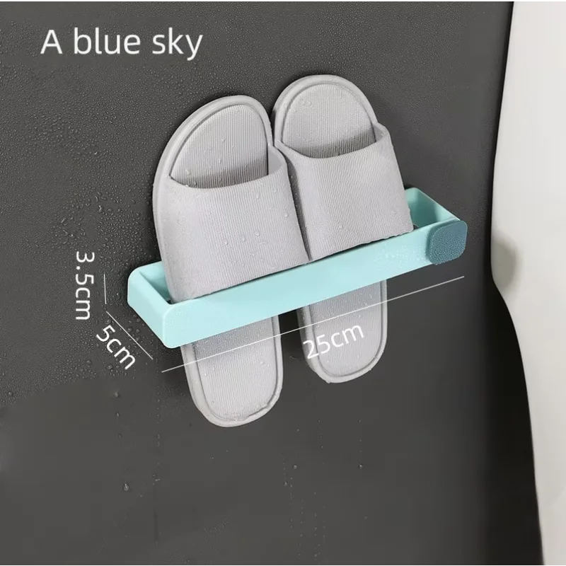 Étagère murale pour chaussons, sans perçage