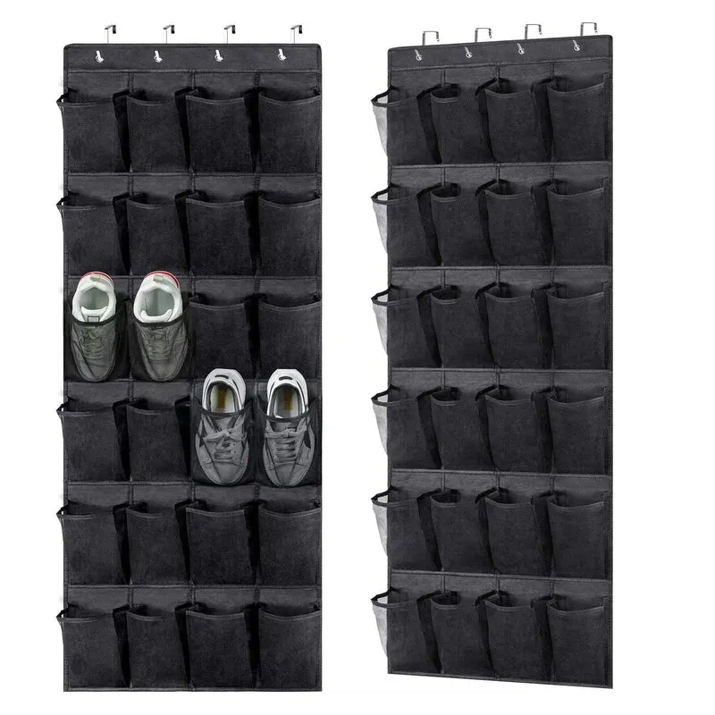 Organiseur à chaussures suspendu, 24 ou 28 compartiments