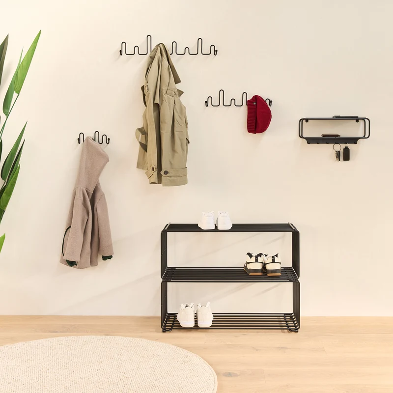 Wandgarderobe Valora 3er Set