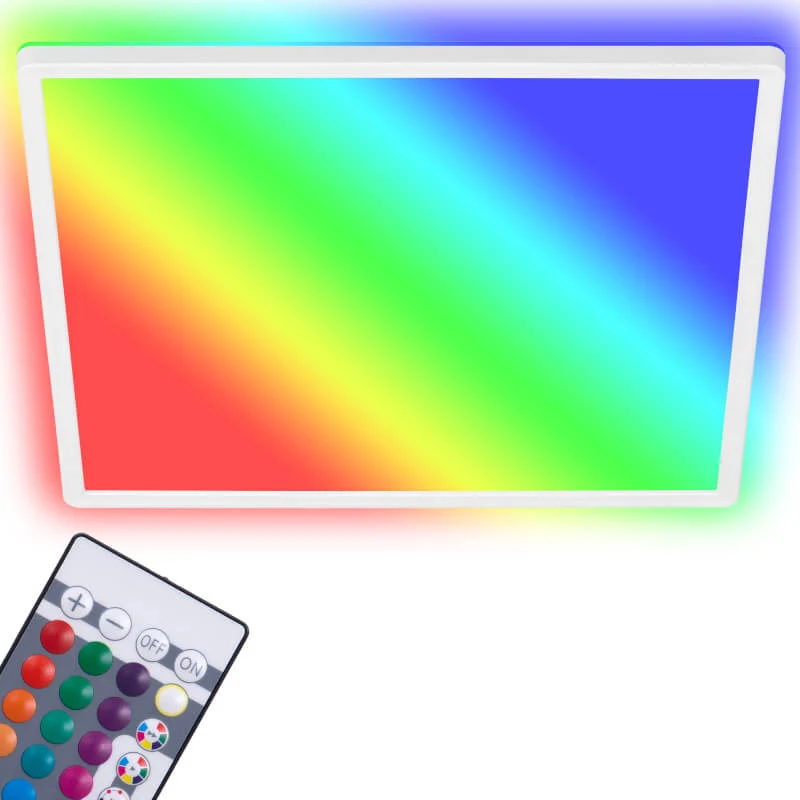 Panneau LED fin, 42 cm, 2 700 lumens, 22 watts, blanc