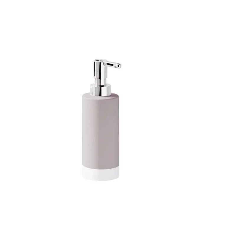 La nouvelle ligne de distributeurs de savon Mizar en élégant gris tourterelle