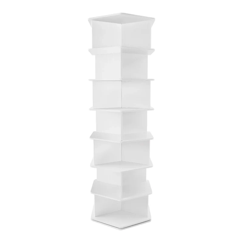 Étagère à chaussures rotative 7 niveaux, 360°