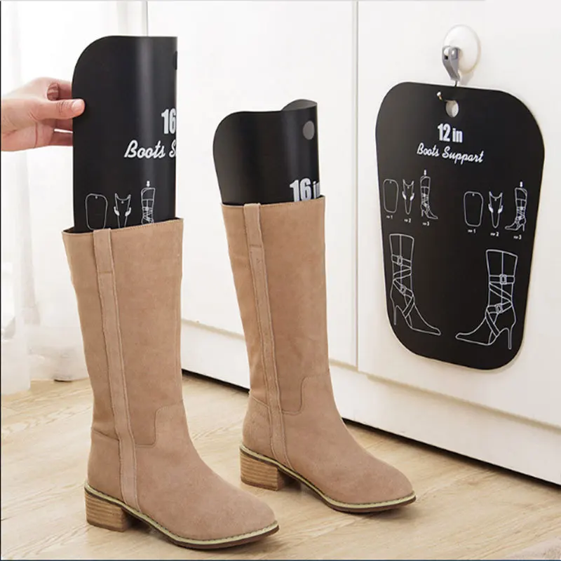 Formes de rangement pour bottes hautes en plastique, lot de 2